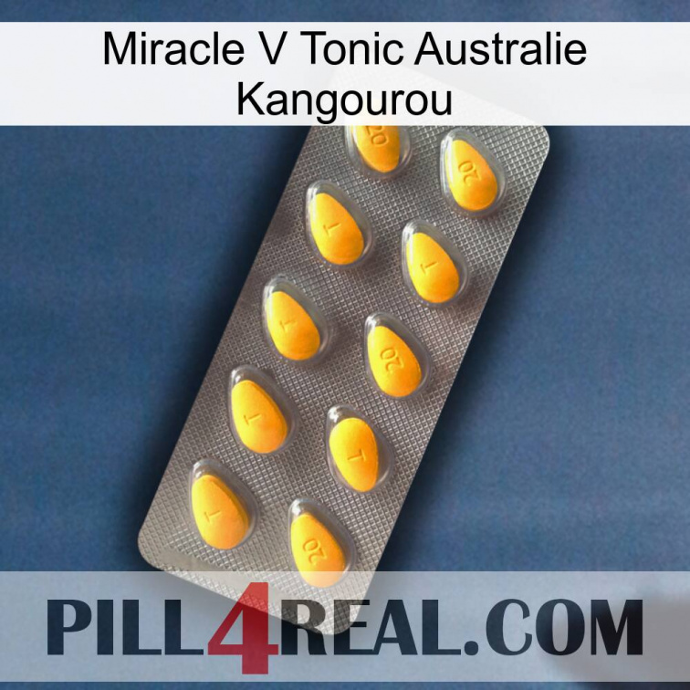 Miracle V Tonic Australia Kangaroo cialis1